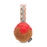 BarkBox BARK A Squeaky Meat-A-Ball toy front view promotes active play and enrichment