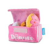 BarkBox Barker’s Dozen Donuts close-up with squeaker enhances solo or tug play