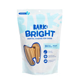 Barkbox Bright dental sticks with ridges close-up, promoting cleaner teeth and fresher breath.