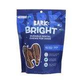 Barkbox Bright durable dental chew close-up with ridges for plaque control.