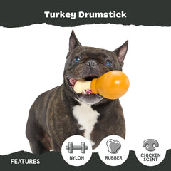 Barkbox diseño único facilita sujetar el juguete con la boca.