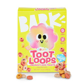 Barkbox Fruity Toot Loops: sabor frutos rojos para recompensa diaria sabrosa.