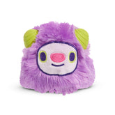 BarkBox Torbert the Troll outer tearable layer close-up for interactive chewing