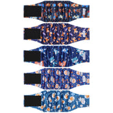 Barklincharm 5Pack male dog diapers belly band set protects floors during training