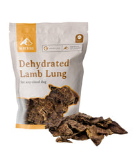 BARK'N BIG lamb-lung-treats crunchy-pieces ideal for training rewards.