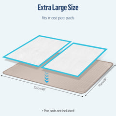 Bartuke pee pad holder non slip surface provides stable pads on wood tile or carpet