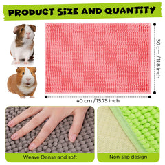 Barydat 8pc guinea pig cage liner green pack demonstrates versatile bedding for small pets