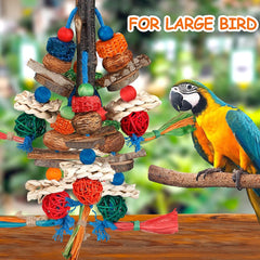 BBjinronjy foraging chewing fun supports beak exercise and mental stimulation
