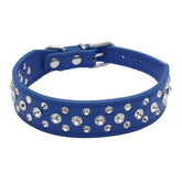 Bbmmayy rhinestone dog collar on a dog's neck for stylish daily wear