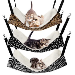 BBTO 3pc pet hammock set—versatile resting options for cages or floors