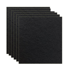 Beacozofu charcoal litter filter pack reduces odor in hooded boxes.