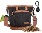 BEAU&FUR large dog treat pouch showing 4 cup capacity for training rewards.