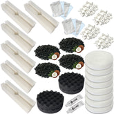 Beaufan bio-foam-block supports biological filtration and debris removal.