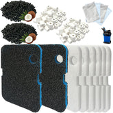 Beaufan bio-sponge filter 2pcs for biological filtration in freshwater aquariums
