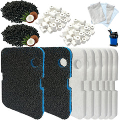 Beaufan bio-sponge filter 2pcs for biological filtration in freshwater aquariums