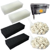 Beaufan two-set filtration kit beside AquaClear 110 demonstrating compatibility and easy setup for healthier aquarium water