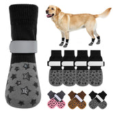 BEAUTYZOO anti-slip dog socks on floor deliver confident footing and paw protection.