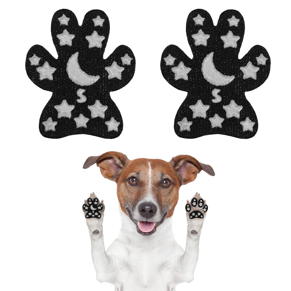BeautyZoo anti-slip paw pad close-up showing improved traction on wood floors for seniors
