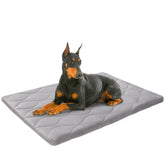 BeautyZoo Dog Crate Pad front view, roomy 48x30 inches for large breeds.