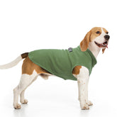BEAUTYZOO dog fleece vest front view offers cozy warmth for winter walks.