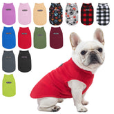 BEAUTYZOO Dog Fleece Vest front view shows cozy warmth for daily walks