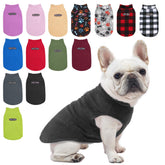 BEAUTYZOO dog fleece vest front view showing cozy warmth for daily outdoor walks