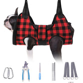 BEAUTYZOO dog grooming hammock nail trim hanger stabilizes pets for precise trimming