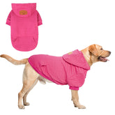 BEAUTYZOO dog hoodie front view in black, warm everyday wear for dogs.