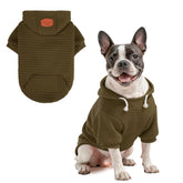 BEAUTYZOO dog hoodie with leash hole enables secure daily walks.
