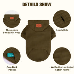 BEAUTYZOO waffle-laminated-cotton fabric delivers warmth and breathability.