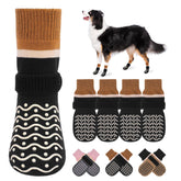 BEAUTYZOO dog socks gripper traction for safer movement