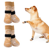 BEAUTYZOO Dog Socks provide paw traction for confident indoor play and quick turns.