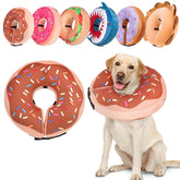 BEAUTYZOO donut collar on a dog showing soft inflatable comfort for recovery.