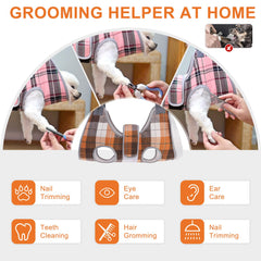 BEAUTYZOO safety strap hammock demonstrates secure hanging during trimming and spa-like sessions