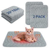 BEAUTYZOO self-warming cat bed mat soft surface for cozy naps