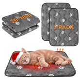 BEAUTYZOO self-warming cat bed pad closeup showing warm surface for naps