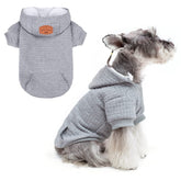 BEAUTYZOO small dog hoodie with pockets for treats and toys.