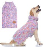 BEAUTYZOO Small Dog Sweater turtleneck pullover provides gentle warmth for chilly walks