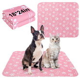 Beautyzoo washable pee pad front view with pattern for puppy training