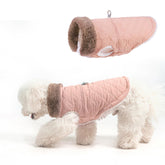 BEAUTYZOO Winter Coat front view highlights built-in harness for easy, secure strolling