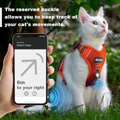 BECHTEL cat harness car-seat-belt-insert enables safer car rides