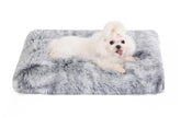 Bedfolks waterproof crate bed with plush faux fur offers cozy nap comfort.