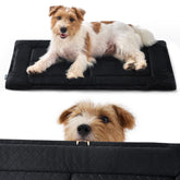 Bedsure chew-proof dog bed front view shows reinforced construction for persistent chewers.