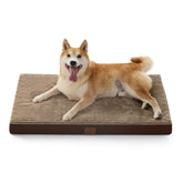 Bedsure dog bed foam close-up showing supportive 25D foam for comfort.
