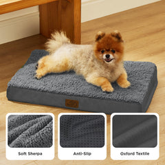 Bedsure dog bed small travel-ready design supports home or on-the-go adventures