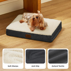 Bedsure dog bed XS removable cover for easy cleaning