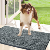 Bedsure dog door mat muddy-paws absorption at entry keeps floors drier.