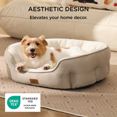 Bedsure donut bolster closeup showing supportive head and neck cushioning.