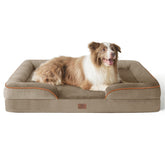 Bedsure L Plus orthopedic dog bed with waterproof cover delivers easy cleanup.