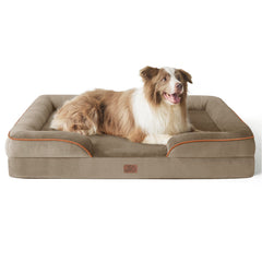 Bedsure L Plus orthopedic dog bed with waterproof cover delivers easy cleanup.